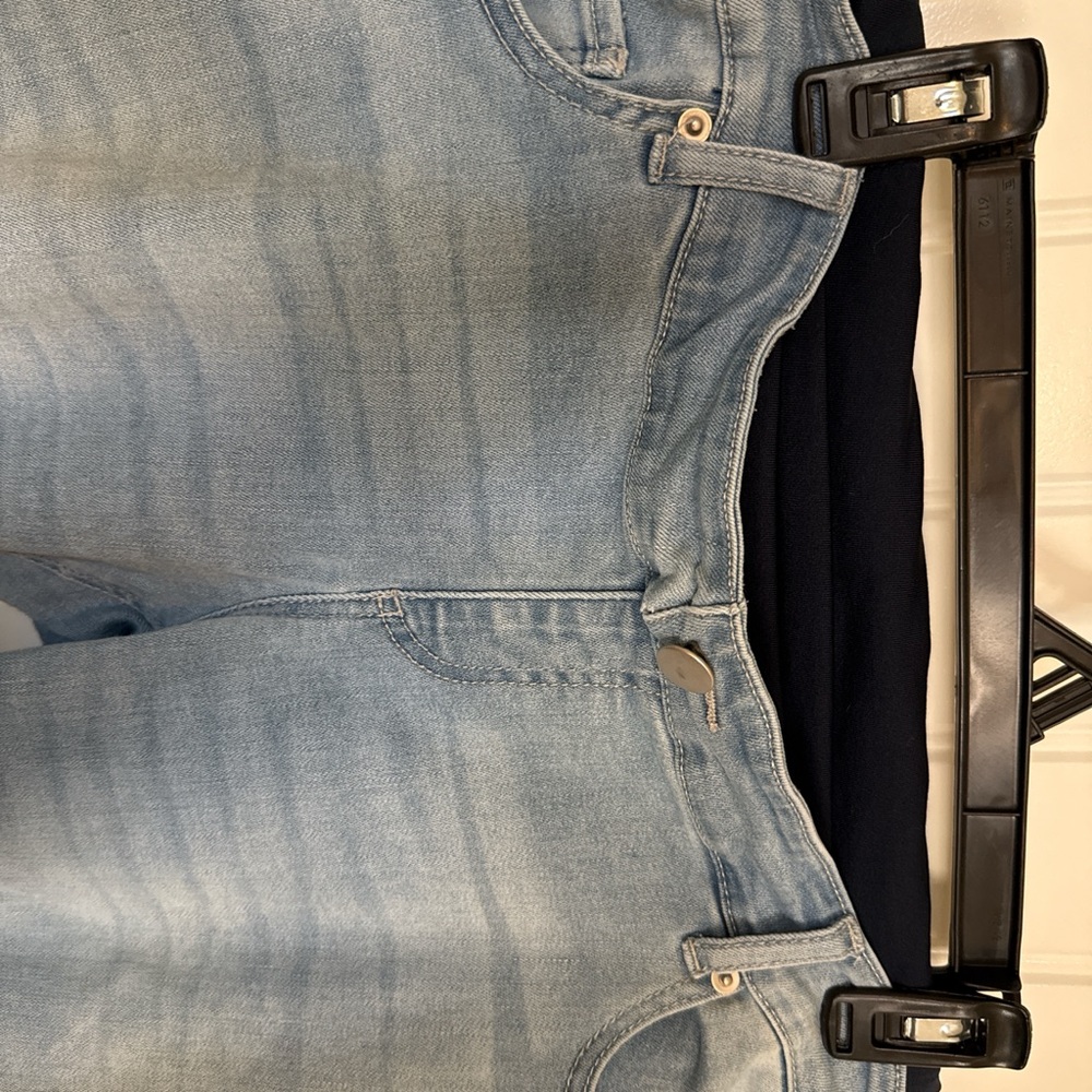Time and Tru Maternity Dark Blue and Light Blue Jeans